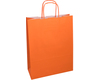 Shopper Ritorto 24+10x31 Arancio