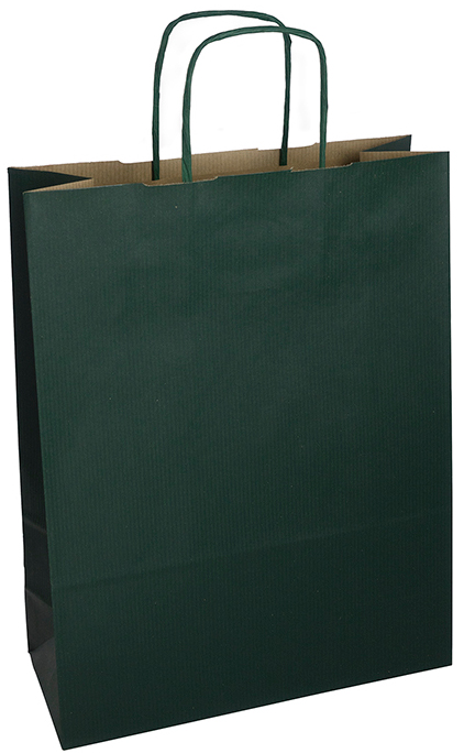 Shopper Ritorto 18+7h24 Verde scuro sealing