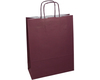 Shopper Ritorto 24+10x31 Bordeaux