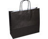 Shopper Cotone Ritorto 20+10h21 Nero