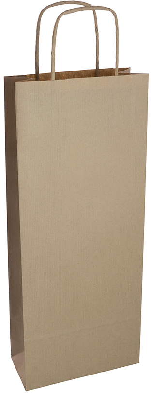 Shopper Ritorto Portabottiglie Sealing Avana 16+7h39